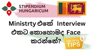 How to face the Ministry of Higher Education Interview  Example Questions Stipendium Hungaricum [upl. by Ohcamac]