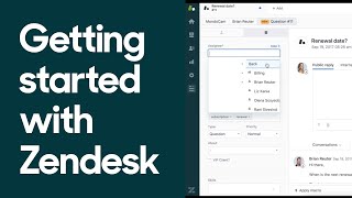 Zendesk Tutorial Getting Started [upl. by Kuebbing384]