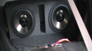 2 Diamond D3 12s and a Kenwood  KAC9104D amp [upl. by Aniret714]