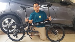 Unboxing dan Review Fnhon Blast full bike terbaru [upl. by Ennahs524]