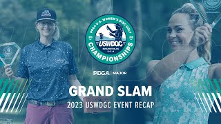 GRAND SLAM 2023 United States Womens Disc Golf Championships Look Back [upl. by Mattias960]