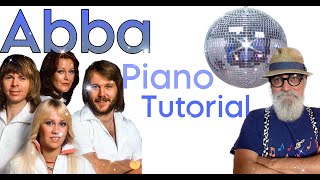 Tino Carugati Lezione di Piano n674 Abba quotWaterlooquot pianotutorial [upl. by Roselani]