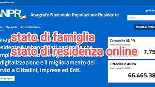 اسهل طريقه لاستخراج stato di famiglia stato di residenza اون لاين من وزارة الداخلية [upl. by Enaasiali]