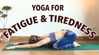 Yoga For Fatigue amp Tiredness 25 min ♥ Yoga For All Levels  YogaCandi [upl. by Zehcnas]