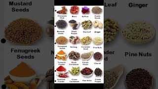 SPICES VOCABULARY 👍 ltrending english learn viral [upl. by Felix14]