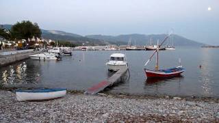 30 seconds Samos Evening in the harbour of Ormos Marathókampos [upl. by Edyth]