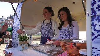 Poffertjes amp Patat Frites  Delicious Dutch Snacks [upl. by Nauaj640]