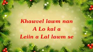 Karaoke  Khawvel lawm nan Mizo [upl. by Zipah33]