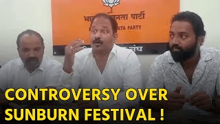 Sunburn Announces Dhargal As New Venue Local BJP MLA Questions CM Over Transparency  Goa365 TV [upl. by Meldon425]