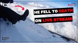 He Fell From Mount Fuji On Live Stream  Tetsu Shiohara [upl. by Yemorej]