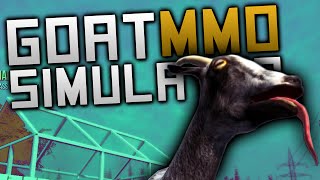 Goat MMO Simulator Funny Moments  Glitches Stupid NPCs Making it Rain Funny Moments [upl. by Hyman837]