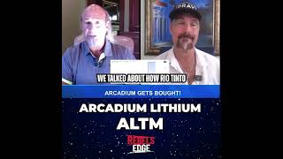 Arcadium Lithium 67B takeover of ALTM Stock surged 30 premarket [upl. by Kathe306]