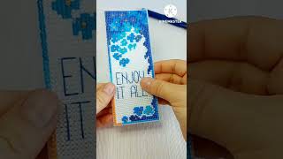 How to finish cross stitch in a bookmark [upl. by Archle516]