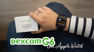 Dexcom G6 sur Apple Watch ⌚️ [upl. by Ayram621]