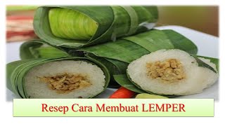 Resep Cara Membuat LEMPER Enak [upl. by Guillaume770]