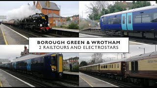 Trains at Borough Green amp Wrotham 2 [upl. by Brader]