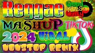 REGGAE REMIX NONSTOP PLAYLIST🌼DJ MHARK ANSALE REMIX 🌹 ENGLISH REGGAE Of MLTR x April Boy [upl. by Ahsienet]