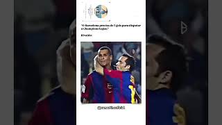 ELE SALVOU O BARCELONA NA UEFAAA football futebol barcelona [upl. by Roselin]