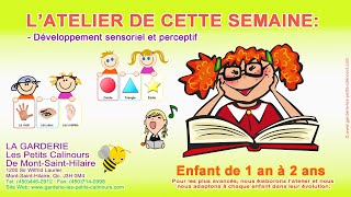 Développement sensoriel et perceptif pour les enfants de 1 à 2 ans [upl. by Raybin]