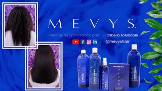 Mevys® Keratina  Sistema de Optimización para un Cabello Saludable [upl. by Donahue865]