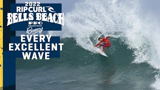 Looking Back At Every Excellent Wave From The 2022 Rip Curl Pro Bells Beach [upl. by Lessig]