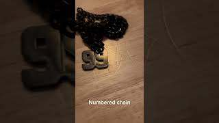 Numbered Chain VS Aria Sliding Mitt shorts baseball [upl. by Ardnaik]