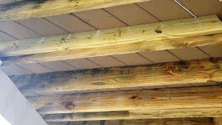 Repairing Partially Rotted Deck Joist [upl. by Durward]