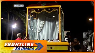 Bagong disenyo ng andas ng Itim na Nazareno inaabangan sa Traslacion  Frontline Sa Umaga [upl. by Trellas]