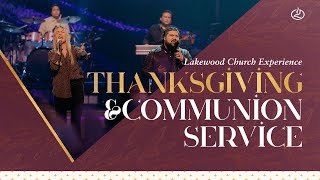 Lakewood Church Service  Thanksgiving Celebration Live  November 28 2021 [upl. by Attej]