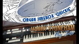 Hey Jude  Harry Stoneham  Lowrey Heritage Deluxe [upl. by Meryl948]