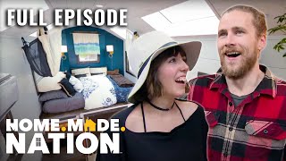 Work from Home Couple Eager to Go Tiny S4 E19  Tiny House Nation  Full Episode [upl. by Anahsohs]