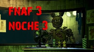 Truco para pasar la noche 3 en Five Nights At Freddy´s 3 [upl. by Etnuad793]