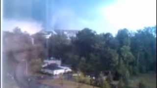 Tornado over the University of Alabama Tuscaloosa AL April 27th 2011 [upl. by Llewej]