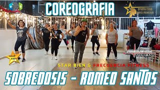 SOBREDOSIS  ROMEO SANTOS  BACHATA  COREOGRAFIA FT DAVID DOMINGUEZ [upl. by Roskes692]