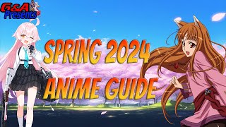 Waifu Wars Spring 2024 Anime Preview Guide [upl. by Adnofal745]