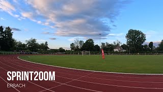 SG Dettingen Erbach Sprint 200m [upl. by Nayr]