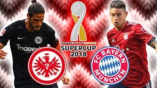 EINTRACHT FRANKFURT  FC BAYERN MÜNCHEN  DFL SUPERCUP 2018  12082018  Match Attax Prognose [upl. by Nohsav244]