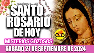 EL SANTO ROSARIO DE HOY SÁBADO 21 DE SEPTIEMBRE de 2024 MISTERIOS GOZOSOS EL SANTO ROSARIO MARIA [upl. by Nanji]