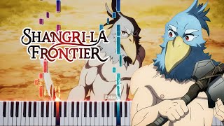 ShangriLa Frontier OP 2 – Danger Danger Piano Tutorial amp Sheet [upl. by Serg312]