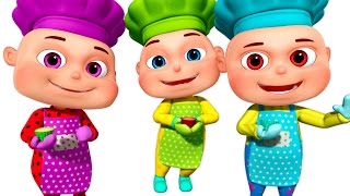 Five Little Babies Baking A Cake  Five Little Babies Collection  Zool Babies Fun Songs [upl. by Emyam234]