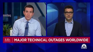 Major technical outages worldwide Heres what to know [upl. by Gnilhsa]