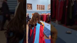 Gown Dressing  Graduation Day  UoH  1472022 [upl. by Akiam]