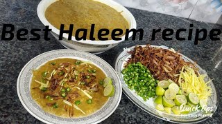 Haleem Recipe  Best Reshewala Haleem  Best Daleem Recipe  Easy way to cook Daleem [upl. by Thorin]