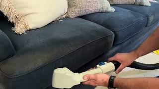 Hydramaster DriUpholstery tool Cleaning in Greensboro NC [upl. by Calmas]