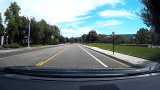 Pleasanton California CA DMV Behind The Wheel driving test practice route 7  part 2 [upl. by Ocer]