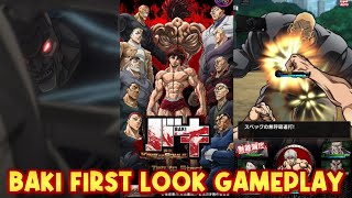 バキ BAKI KING OF SOULS FIRST LOOK MOBILE GAMEPLAY IOS amp ANDROID [upl. by Yetnom]