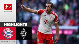 Bayern Turn The Game Around  FC Bayern  Borussia Mgladbach 31  Highlights  MD 20 – Bundesliga [upl. by Ahsirk21]