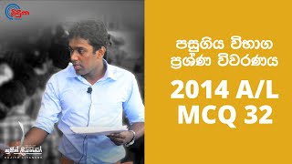 GCE AL Physics 2014 Question 32  භෞතික විද්‍යාව පසුගිය විභාග ගැටළු විවරණය [upl. by Jerusalem]