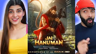 Jai Hanuman Theme Song  Rishab Shetty  Prasanth Varma  PVCU  Mythri Movie Makers  Reaction [upl. by Polad568]