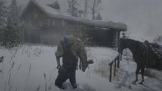 Red Dead Redemption 2  Go Hunting Deer for Meat  Gameplay  PS5 [upl. by Darian]